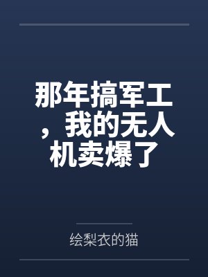 那年搞军工，我的无人机卖爆了